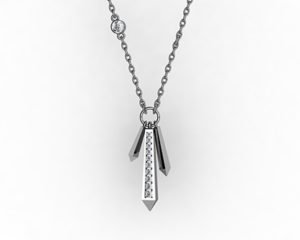Diamond Crystals Pendant 1 2